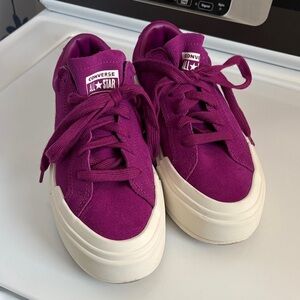 Converse All Star Magenta Sneakers